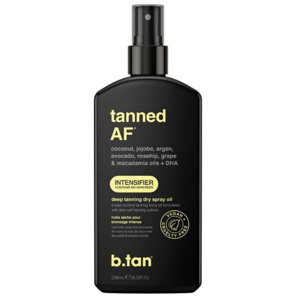 Aceite acelerador de bronceado B.tan tanned af, 236 ml