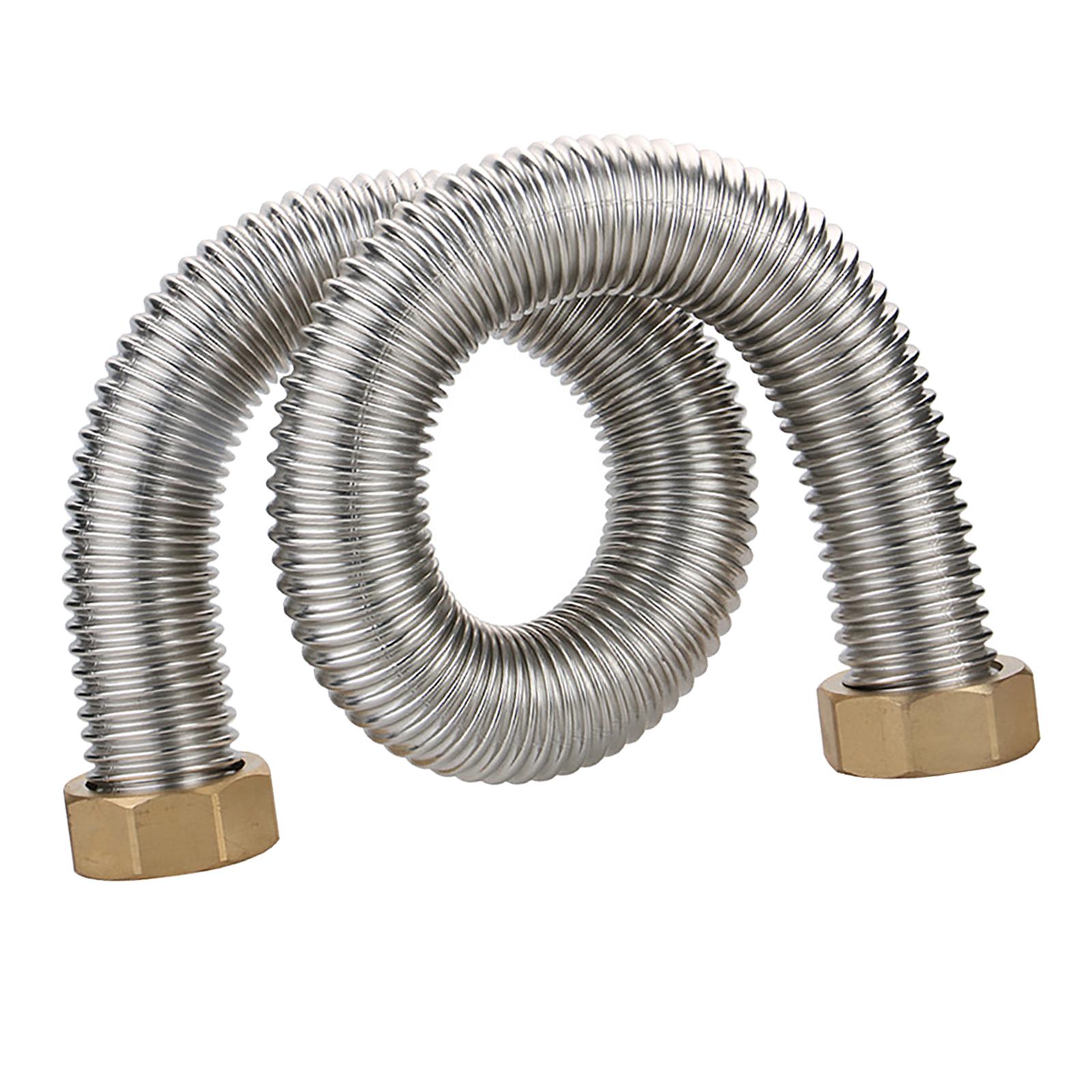 Bothyi - Conector Flexible De Fuelle Para Tubería De Calefacción De Suelo Entrada Y Salida De Agua 50 Cm