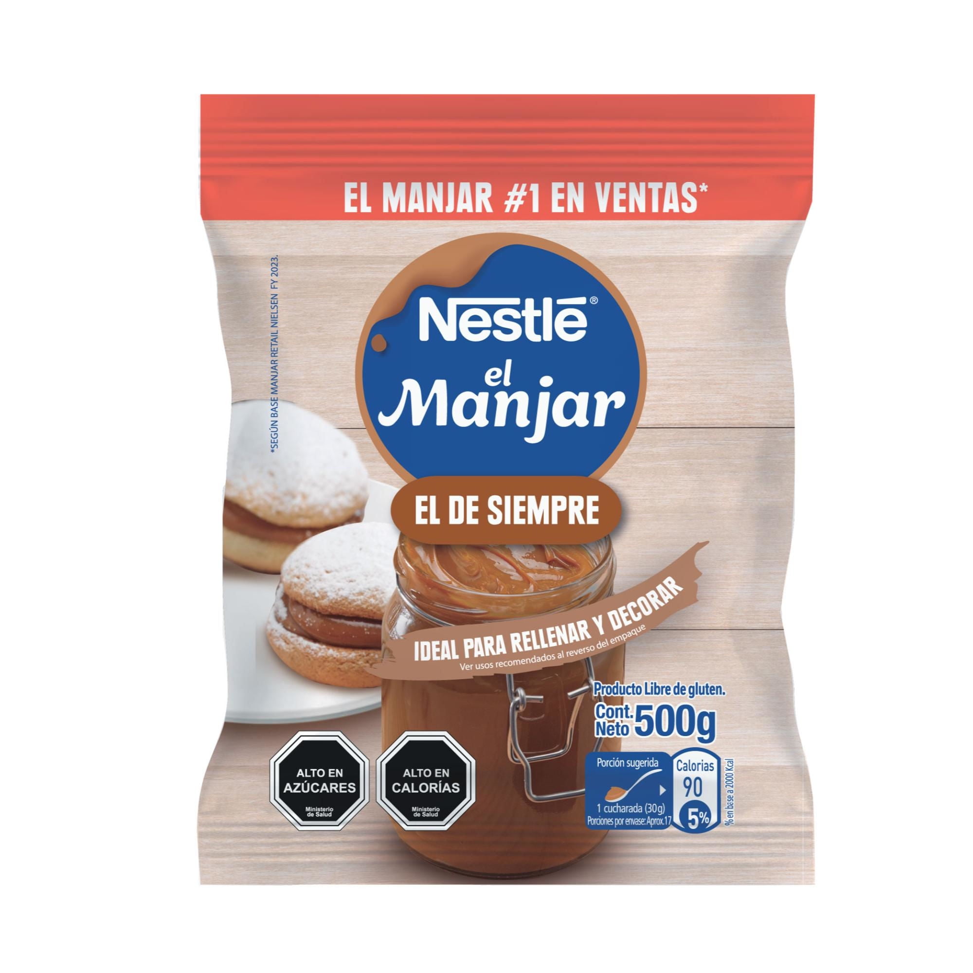 Manjar Tradicional Bolsa 500 g Nestlé