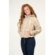 thumbnail image 1 of Poleron Polar Full Print Medio Cierre Beige Mujer, 1 of 3