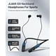thumbnail image 2 of Audífonos Bluetooth JL&MI con banda para cuello, batería de 1000 h, color azul, 2 of 7