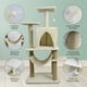 thumbnail image 3 of Torre Rascador Para Gatos Casa-hamaca 113cm Beige, 3 of 7