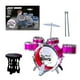 thumbnail image 2 of Bateria Musical Juguete Piso 5 Tambores Niños Fucsia, 2 of 2