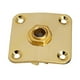 thumbnail image 2 of Conector Cuadrado De 35MM X 35MM Para Guitarra Eléctrica LP, Color Dorado, 2 of 3