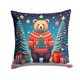 thumbnail image 1 of Almohada decorativa Caroline's Treasures Bear Christmas 14x14 cm, 1 of 7