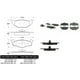 thumbnail image 2 of Pastillas Freno para auto Volkswagen Lupo 1998-2005 Delantero, 2 of 3