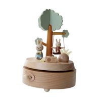 Magideal - Caja Musical Giratoria Para Regalar , Estilo B