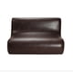 thumbnail image 1 of Sofa Komodo 2c Pu - Chocolate, 1 of 4