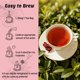 thumbnail image 5 of Bolsitas de té de hibisco Tea PIPI TEA orgánicas, 30 bolsas sin cafeína, 5 of 7