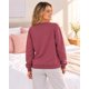 thumbnail image 4 of Poleron de Pijama Franela Mujer Flor de Loto terracota L, 4 of 6