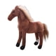 thumbnail image 4 of Muñeco de peluche de caballo suave para niños, Animal relleno, decoración de habitación abrazable, muñeco de juguete de peluche, muñeco caballo de pie Estilo A, 4 of 5