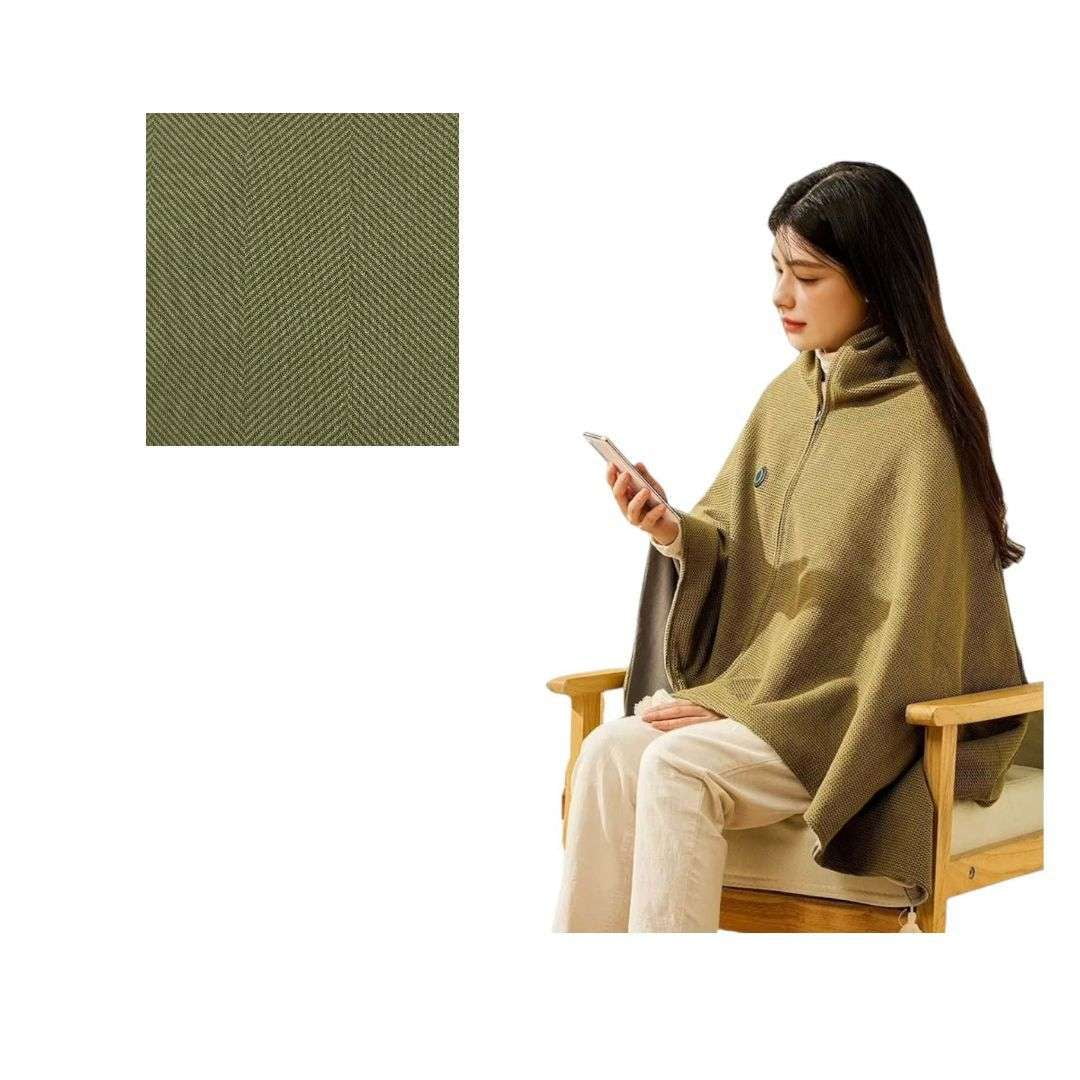 Oem - Manta Calefactora Eléctrica Multiusos Usb Tipo Poncho