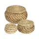 thumbnail image 4 of 3 Uds Caja Redonda De Algas Marinas Tejidas Cestas De Algas Marinas Para Toallas Pequeñas De Cocina Casera, 4 of 5