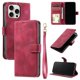 thumbnail image 3 of Funda Cartera para iPhone 14 Pro Max Tapa con Ranuras, Soporte y Correa Rojo, 3 of 5