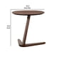 thumbnail image 5 of Mesa Auxiliar de Lado Accent Benzara MENA en Madera Maciza Color Nogal, 5 of 5