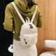 thumbnail image 2 of Mini Women's Backpacks 2022 Trend Nylon Female Bag Small School Bags White Rucksack for Teen Girls Fashion Casual Backpack New, 2 of 3