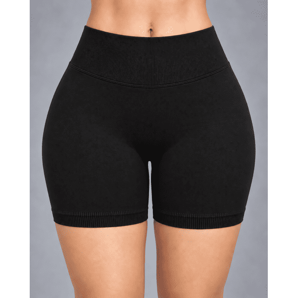 Short Deportivo Corto Mujer Faja Alta Levanta Glúteos Gym