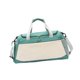 thumbnail image 1 of Bolsa De Deporte Para Gimnasio, Bolsa De Viaje De Gran Capacidad Para Viajes, Ejercicios, Natación, Color Beige Y Verde, 1 of 5