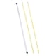 thumbnail image 1 of 2 Palos De Alineación De Golf Con Tubo De Almacenamiento Para Práctica De Swing, Accesorio De Golf, 80 Cm, Amarillo, 1 of 5