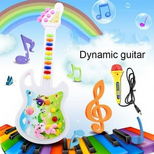 Genrico - Juguete Guitarra Coloridad Sonido Musical Niños Lau