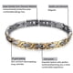 thumbnail image 4 of Pulsera de terapia magnética de titanio para mujer. Alivio del dolor por artritis y síndrome del túnel carpiano. Mejora el campo magnético fisiológico del cuerpo y elimina la fatiga., 4 of 7