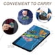 thumbnail image 4 of Pato Dodgers Porta Pasaporte y Cartera de Viaje Premium de Cuero PU, Funda de Pasaporte Bloqueo RFID con Ranuras para Tarjetas de Crédito, Estuche para Libro de Pasaporte para Familia 10cm × 15cm, 4 of 6