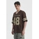 thumbnail image 2 of Polera Hombre Oversize Chocolate- ll, 2 of 4