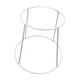 thumbnail image 5 of Rejilla De Alambre Para Bandeja De Pizza Y Mariscos, Soporte Para Servir Comida, Para Pizza, Hogar, Cafetería, Color Blanco, De 15 A 22 Cm, 5 of 5