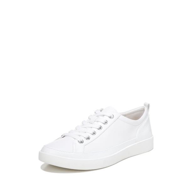 Zapatillas Winny para mujer de Vionic, blancas de cuero, talla 7