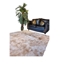 Genérico - Alfombra Peluda Antideslizante 150X200Cm