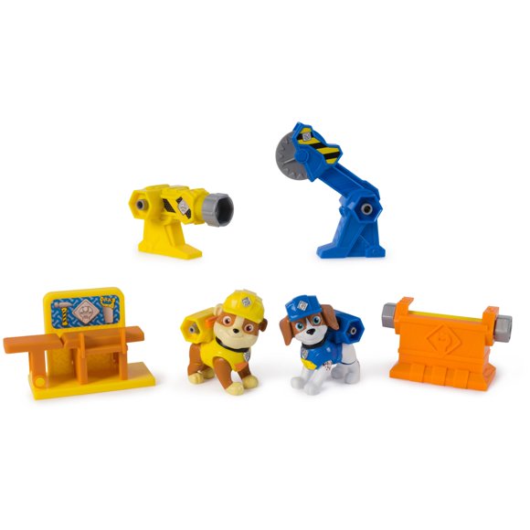 Figuras Rubble & Crew 2 pzas. Perros con Herramientas Eléctricas