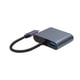 thumbnail image 2 of Hub Tipo-C 4 en 1 HDMI VGA PD USB 3.0 Aluminio - PS, 2 of 3