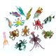 thumbnail image 5 of Figuras de juguete DOITEM set de 50 piezas de animales marinos 5‑7,5 cm, 5 of 5