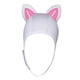 thumbnail image 2 of Capucha De Buceo Con Orejas De Gato Capucha De Neopreno De 3 Mm Para Buceo Lindo Para Navegar En Kayak Blanco Rosa WhiteLine, 2 of 3