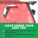 thumbnail image 4 of Toldo Bimini MasterTop de Malla Rojo para Jeep Wrangler 87-95, 4 of 6
