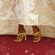 thumbnail image 4 of Muñeca Barbie Joyeux Noël 2025 con vestido elegante, 4 of 6