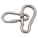 thumbnail image 3 of Paquete De 2 Ganchos De Anillo En D Con Mosquetón De Bloqueo Clips De Llavero Para Hamaca 70x35x7mm, 3 of 5