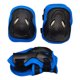 thumbnail image 2 of Set De Protecciones Codera Rodillera Muñequera Niños Niñas Azul Large, 2 of 3