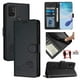 thumbnail image 1 of Funda tipo cartera FOXDOCK para Motorola MOTO G30/G10/G20 con soporte, ranuras, RFID, diseño de gato, 1 of 5