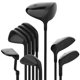 thumbnail image 1 of Set de Palos de Golf Stix 9 Piezas para Diestros con Varillas de Grafito, 1 of 6