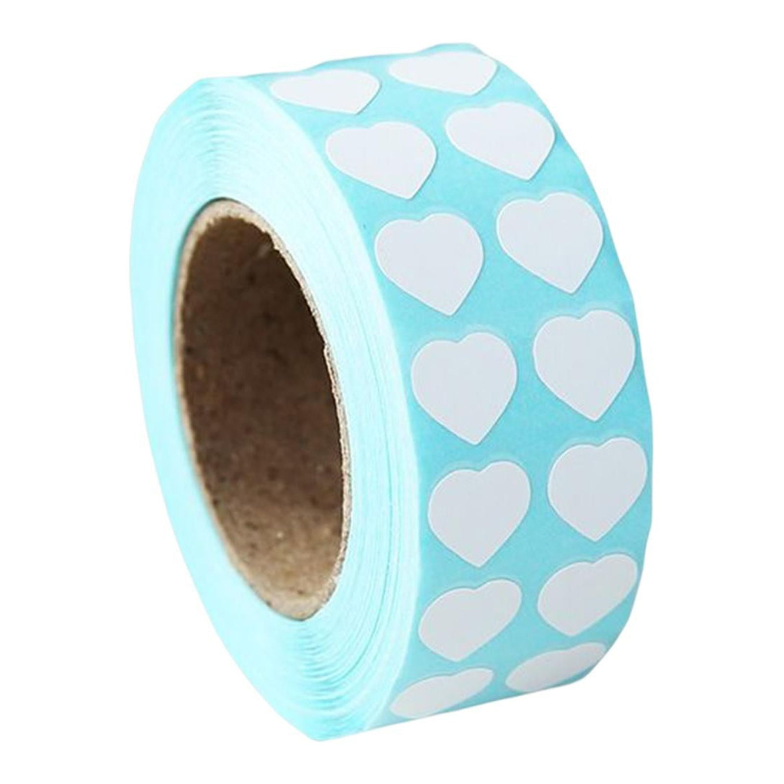 Bothyi - Etiquetas De Pintura De Diamantes Grabables 1 Rollo/3000 Piezas Para Etiquetado Comercial Nombre En Forma De Corazón