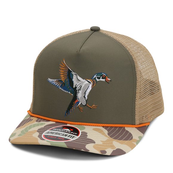 Gorra Trucker Camuflaje Wood Duck de Paramount Outdoors