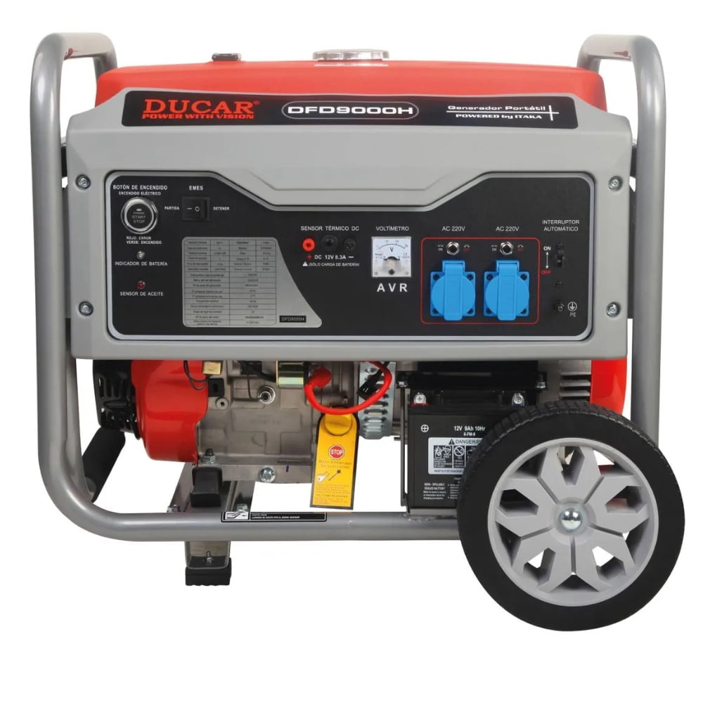 Generador Bencinero 7.0kw Electrico Mod Dfd9000h Ducar