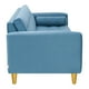 thumbnail image 5 of Sofa Retro 3C Felpa 01 Azul Petroleo, 5 of 6