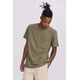 thumbnail image 2 of Polera Hombre Con Bolsillo Contraste Verde Militar, 2 of 4
