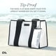 thumbnail image 4 of Bolso Tote de gelatina cromado plateado Case-Mate, impermeable, para mujer, 4 of 8