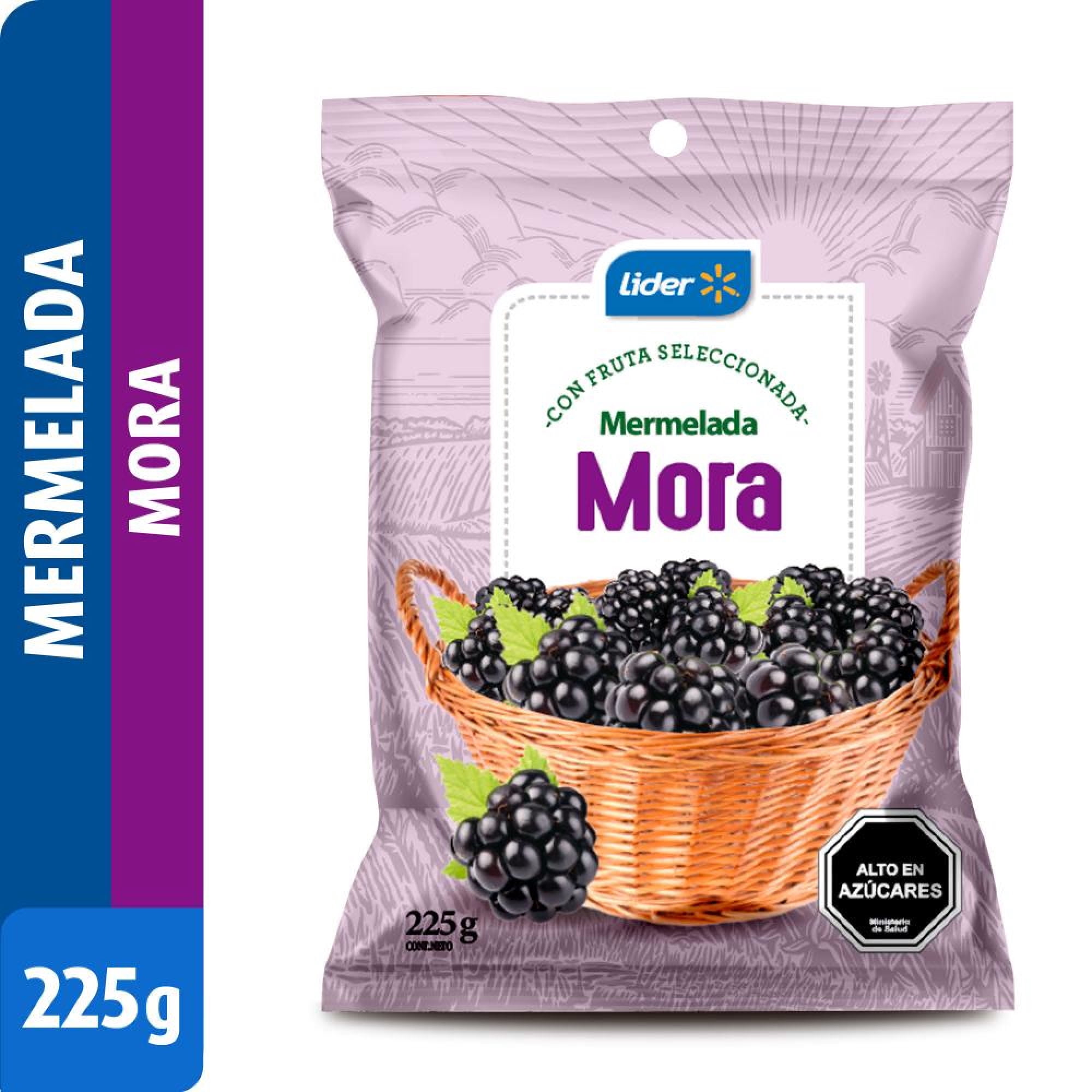 Mermelada Mora 225 g Lider