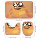 thumbnail image 3 of Juego de Cortina de Ducha 4 Piezas Ruff Ruffman Desmarcar, 3 of 6