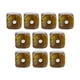 thumbnail image 3 of Juego De Dados De 6 Caras 10x Juego De Dados De Juego De Dados Para KTV Juego De Rol Amarillo, 3 of 5