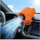 thumbnail image 1 of Ventilador clip coche aire acondicionado LED USB recargable mini frío manos libres, 1 of 7